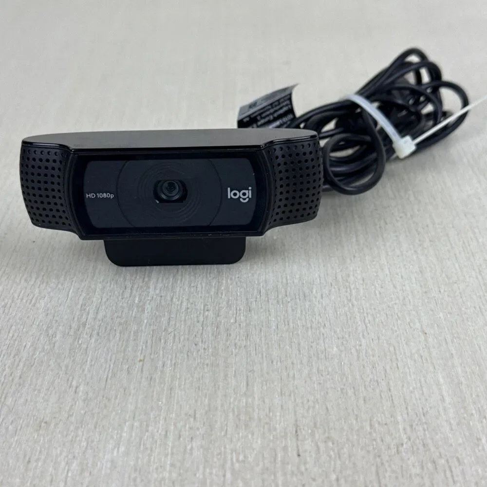 Logitech Webcam C920 HD 1080p USB V-U0028 Black Tested
